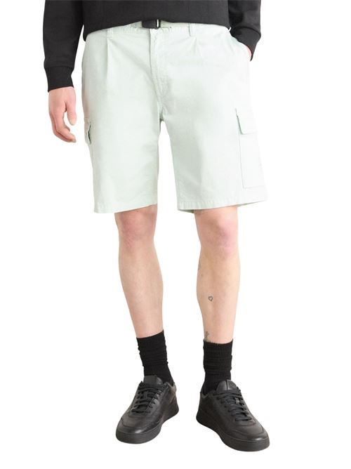 Shorts uomo celesti in cotone Boss Orange | 50534196474